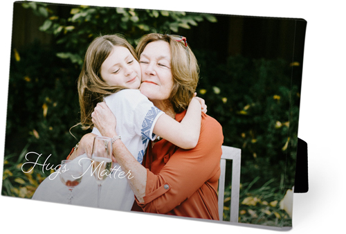 Hugs Matter Easel Back Canvas, 5x7, No Frame, Easel Back Canvas, White, white