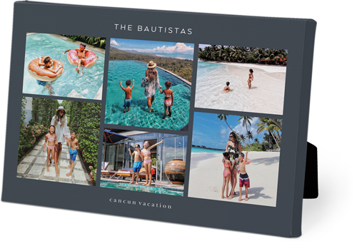 Modern Gallery Of Six Easel Back Canvas, 5x7, No Frame, Easel Back Canvas, Multicolor, multi