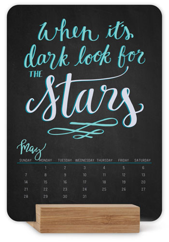 Inspirational Quotes Easel Calendar By Yours Truly Shutterfly