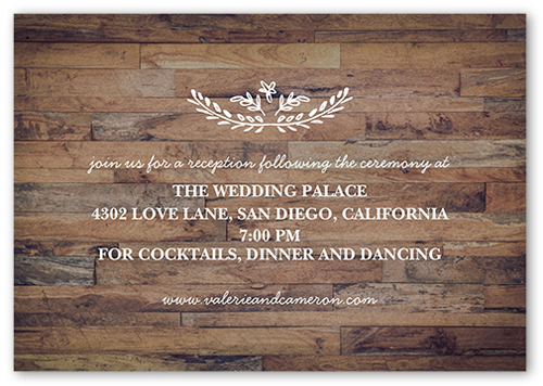 Love And Laughter Forever Wedding Enclosure Card, Brown, Matte, 100% Recycled Cardstock ?, Square