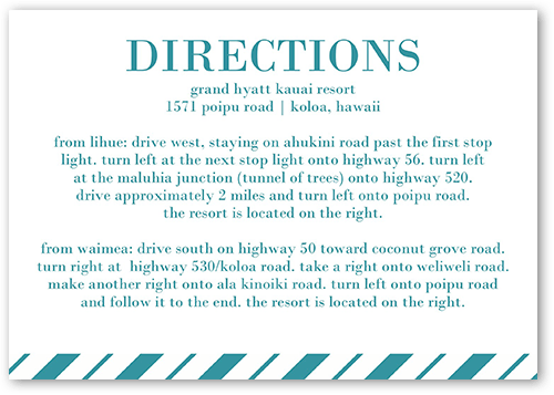 Enchanted Ending Wedding Enclosure Card, Blue, Matte, Signature Smooth Cardstock, Square, Deep Turquoise