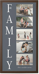 Family Letters Portrait