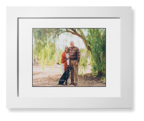 Landscape Photo Gallery Framed Print, White, Contemporary, Black, White, Single piece, 8x10, Multicolor