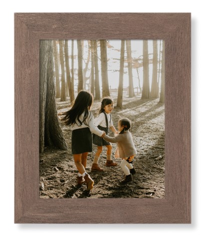 Photo Gallery Framed Print, Walnut, Contemporary, None, None, Single piece, 8x10, Multicolor, multi