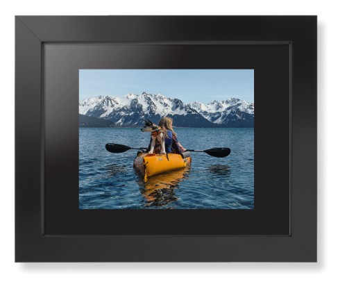 Photo Gallery Landscape Framed Print, Black, Contemporary, Black, Black, Single piece, 8x10, Multicolor, multi
