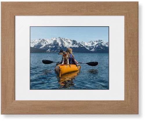 Photo Gallery Landscape Framed Print, Natural, Contemporary, Black, White, Single piece, 8x10, Multicolor