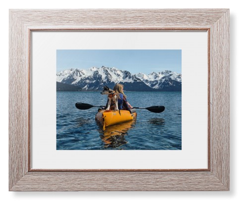 Photo Gallery Landscape Framed Print, Rustic, Modern, None, White, Single piece, 8x10, Multicolor, multi