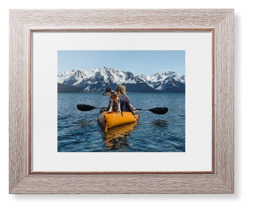 Photo Gallery Landscape Framed Print, Rustic, Modern, None, White, Single piece, 8x10, Multicolor