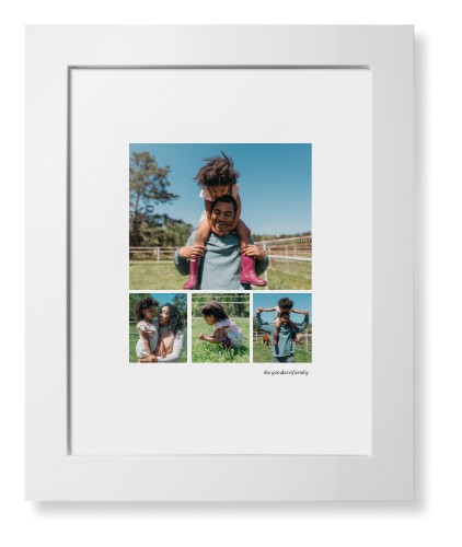 Modern Hero Gallery Of Four Portrait Framed Print, White, Contemporary, White, White, Single piece, 8x10, Multicolor, multi