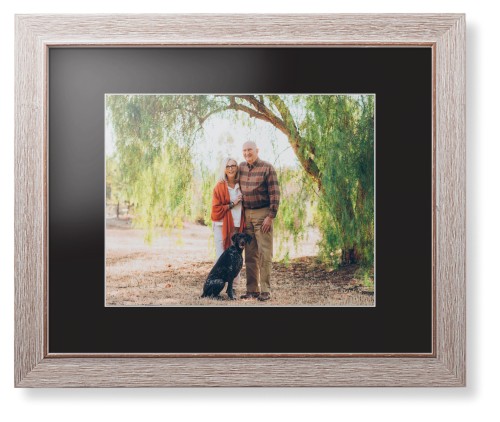 Landscape Photo Gallery Framed Print, Rustic, Modern, White, Black, Single piece, 11x14, Multicolor, multi