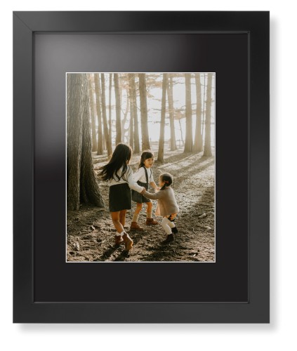 Photo Gallery Framed Print, Black, Contemporary, White, Black, Single piece, 11x14, Multicolor