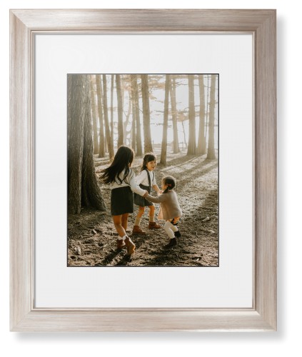 Photo Gallery Framed Print, Metallic, Modern, Black, White, Single piece, 11x14, Multicolor