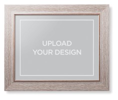 upload your own design framed print