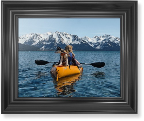 Photo Gallery Landscape Framed Print, Black, Classic, None, None, Single piece, 11x14, Multicolor