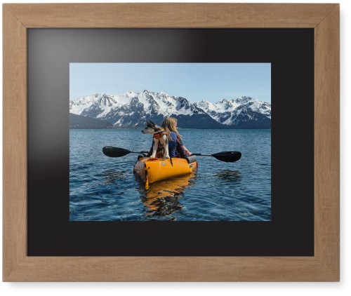 Photo Gallery Landscape Framed Print, Natural, Contemporary, None, Black, Single piece, 11x14, Multicolor, multi