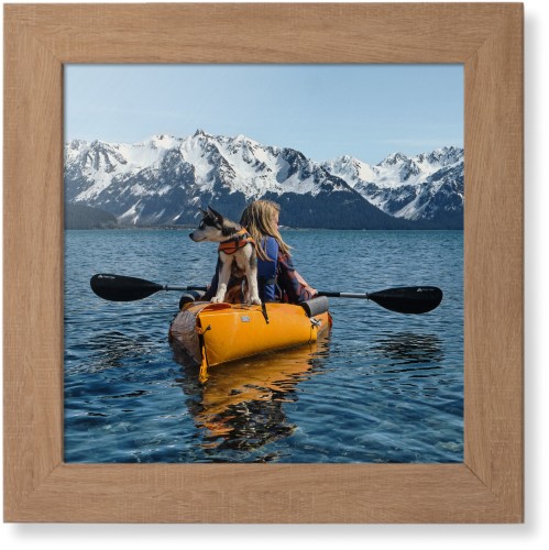 Photo Gallery Landscape Framed Print, Natural, Contemporary, None, None, Single piece, 12x12, Multicolor, multi