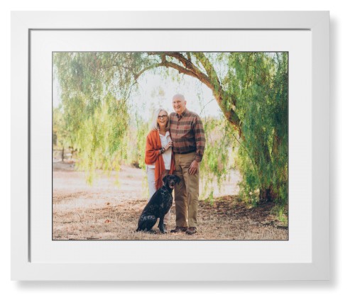 Landscape Photo Gallery Framed Print, White, Contemporary, Black, White, Single piece, 16x20, Multicolor, multi