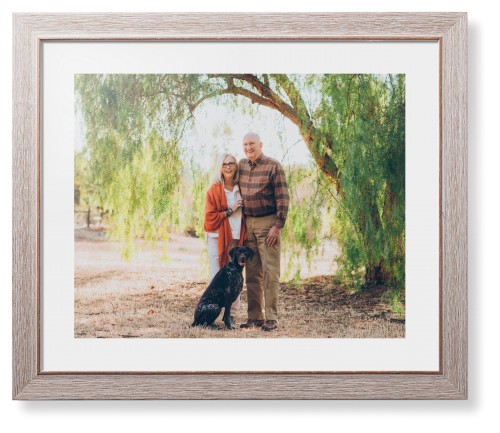 Landscape Photo Gallery Framed Print, Rustic, Modern, None, White, Single piece, 16x20, Multicolor, multi