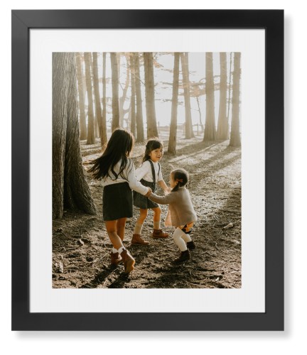 Photo Gallery Framed Print, Black, Contemporary, None, White, Single piece, 16x20, Multicolor, multi