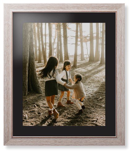 Photo Gallery Framed Print, Rustic, Modern, Black, Black, Single piece, 16x20, Multicolor, multi