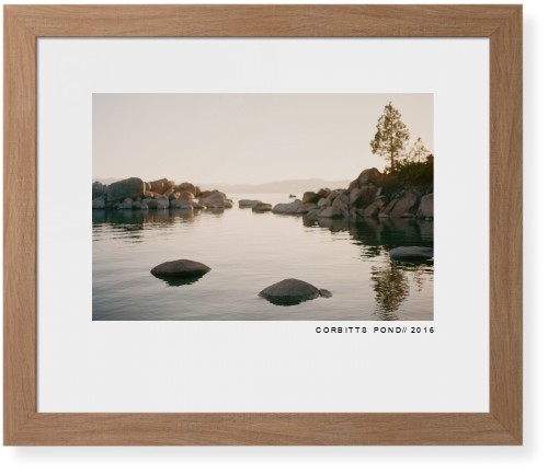 Modern Gallery Framed Print, Natural, Contemporary, White, White, Single piece, 16x20, White
