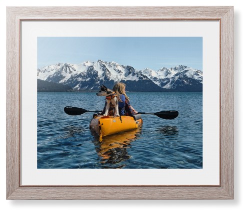 Photo Gallery Landscape Framed Print, Rustic, Modern, None, White, Single piece, 16x20, Multicolor, multi