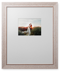 offset rectangle landscape deluxe mat framed print
