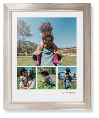 Modern Hero Gallery Of Four Portrait Framed Print, Metallic, Modern, None, None, Single piece, 16x20, Multicolor, multi