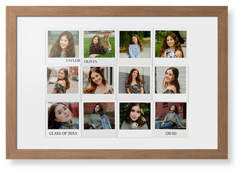 Photo Memories Framed Print, Natural, Contemporary, None, None, Single piece, 20x30, White