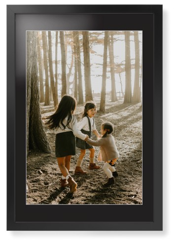Photo Gallery Framed Print, Black, Contemporary, White, Black, Single piece, 20x30, Multicolor