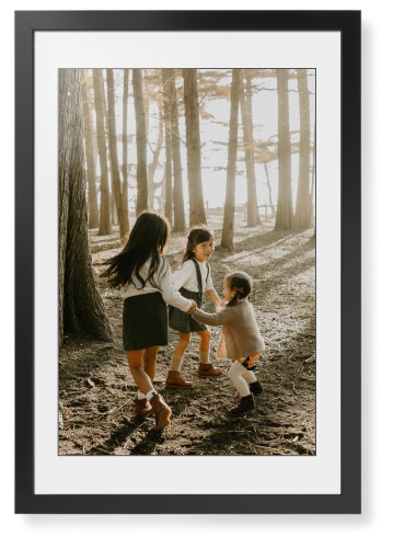 Photo Gallery Framed Print, Black, Contemporary, Black, White, Single piece, 20x30, Multicolor