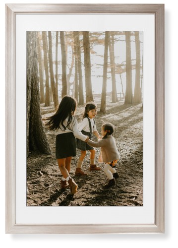 Photo Gallery Framed Print, Metallic, Modern, Black, White, Single piece, 20x30, Multicolor