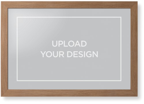 Upload Your Own Design Framed Print, Natural, Contemporary, None, None, Single piece, 20x30, Multicolor, multi
