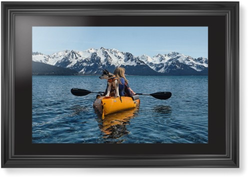 Photo Gallery Landscape Framed Print, Black, Classic, Black, Black, Single piece, 20x30, Multicolor