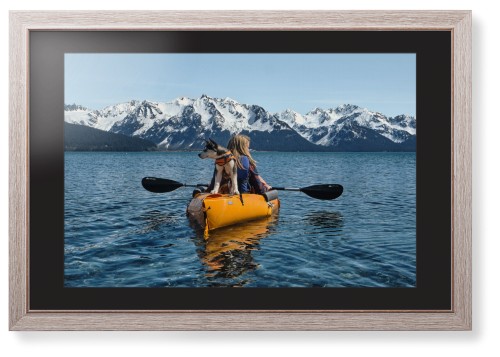 Photo Gallery Landscape Framed Print, Rustic, Modern, Black, Black, Single piece, 20x30, Multicolor, multi