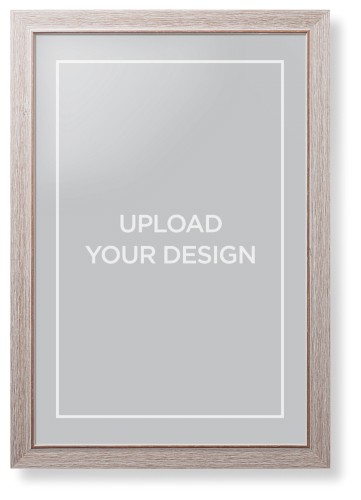 Upload Your Own Design Portrait Framed Print, Rustic, Modern, None, None, Single piece, 20x30, Multicolor, multi