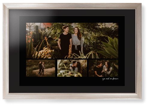 Modern Hero Gallery Of Four Framed Print, Metallic, Modern, Black, Black, Single piece, 20x30, Multicolor, multi