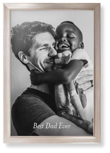 Gradient Portrait Framed Print, Metallic, Modern, None, None, Single piece, 20x30, White, white