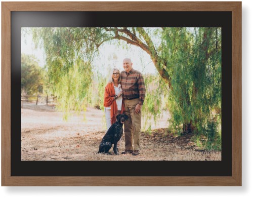 Landscape Photo Gallery Framed Print, Natural, Contemporary, Black, Black, Single piece, 24x36, Multicolor