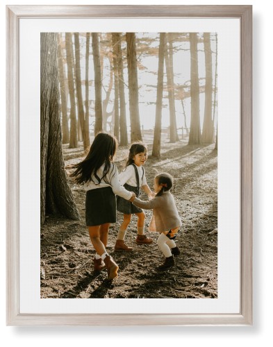 Photo Gallery Framed Print, Metallic, Modern, None, White, Single piece, 24x36, Multicolor, multi