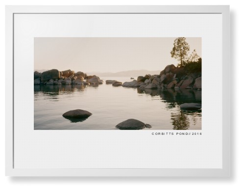 Modern Gallery Framed Print, White, Contemporary, None, White, Single piece, 24x36, White