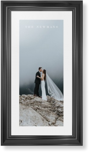 Photo Gallery Panoramic Framed Print, Black, Classic, None, White, Single piece, 10x24, Multicolor