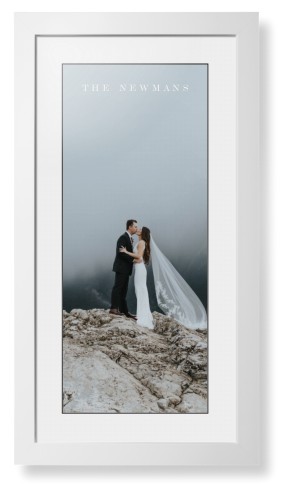 Photo Gallery Panoramic Framed Print, White, Contemporary, Black, White, Single piece, 10x24, Multicolor