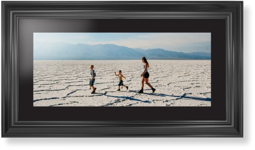 Panoramic Gallery of One Framed Print, Black, Classic, None, Black, Single piece, 10x24, Multicolor, multi