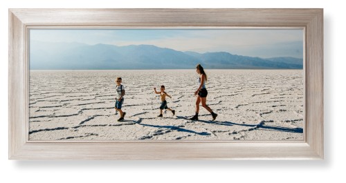 Panoramic Gallery of One Framed Print, Metallic, Modern, None, None, Single piece, 10x24, Multicolor, multi