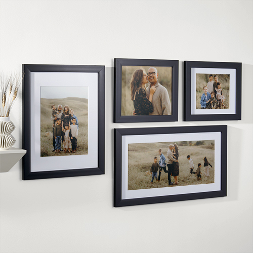 Close Up Poster Frame 30 x 40 cm Black Premium MDF Frame Plexiglass Panel  Picture Frame with Mount