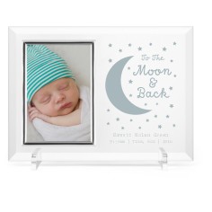 to the moon and back glass frame