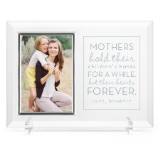 a mothers love glass frame