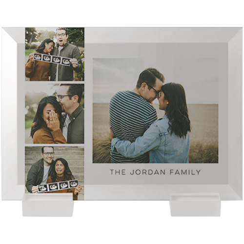 Modern Gallery Filmstrip Flat Glass Print, 5x7, Flat, White