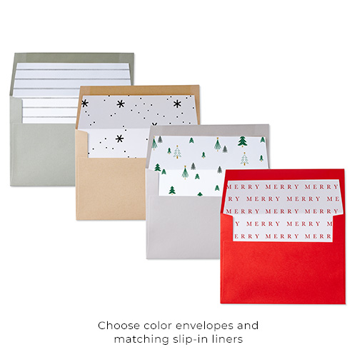 White Envelopes 5x7 Rectangle Flap, MYCARDS WEDDING